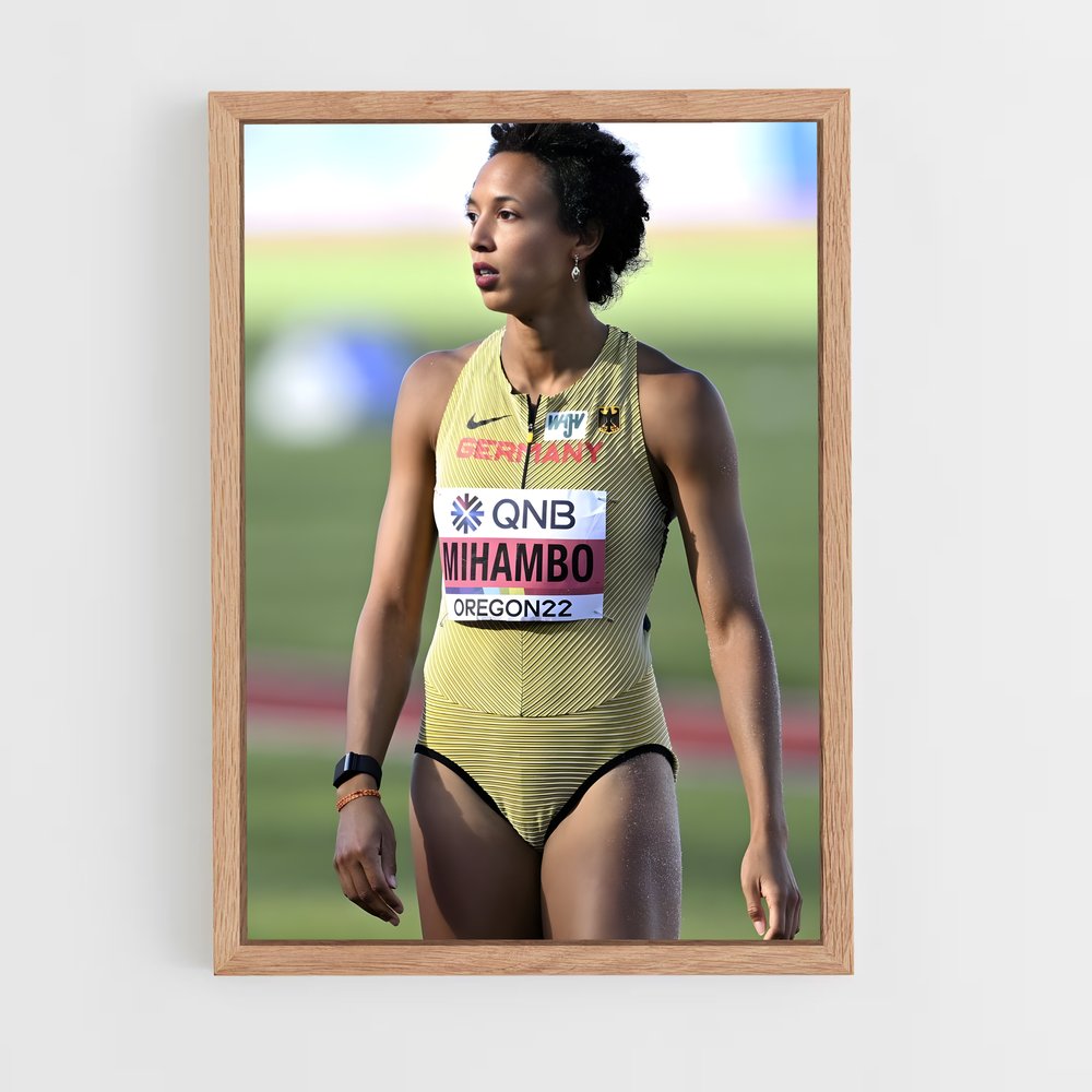 Poster Vibes Olympiques – affiche Athlétisme (vue 4)